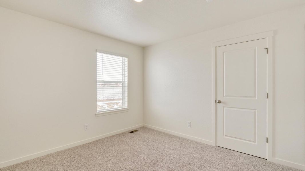 Representative unfurnished interior of a home built from the Gable by D.R. Horton in Brighton Crossing, Brighton (Image 26).