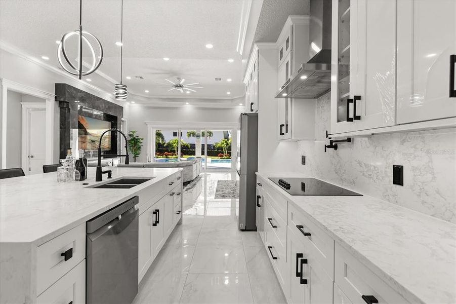 Furnished interior view inside a new home in , Clermont (Image 16). Furnished interior view inside a new home in , Clermont (Image 16).