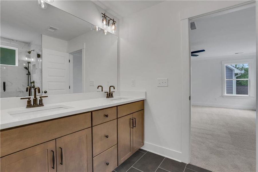Furnished interior view inside a new home in Marble Tree, Ball Ground (Image 11).