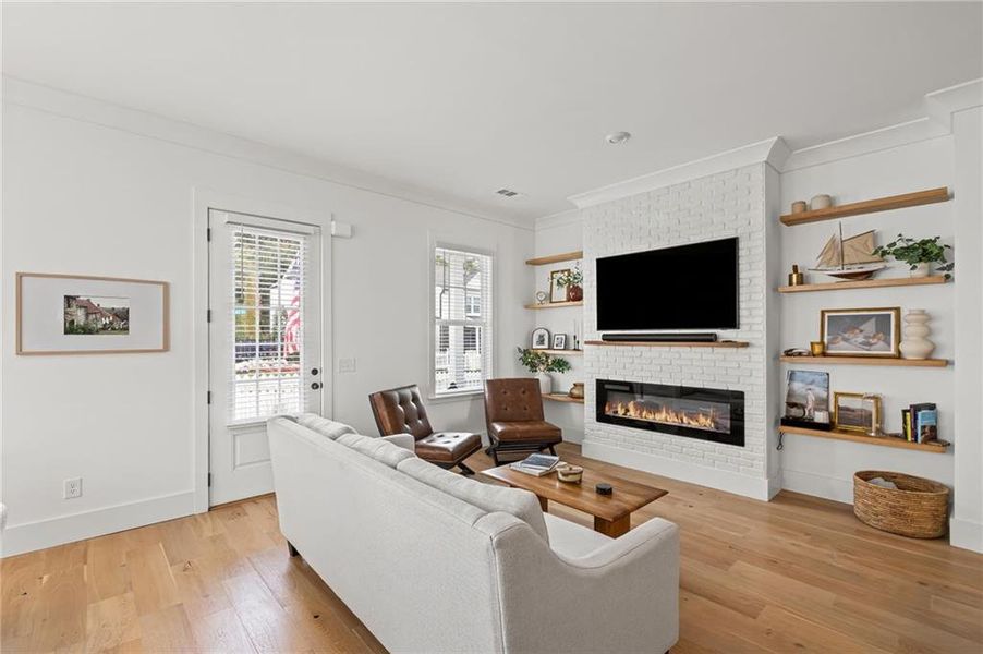 Furnished interior view inside a new home in , Woodstock (Image 15). Furnished interior view inside a new home in , Woodstock (Image 15).