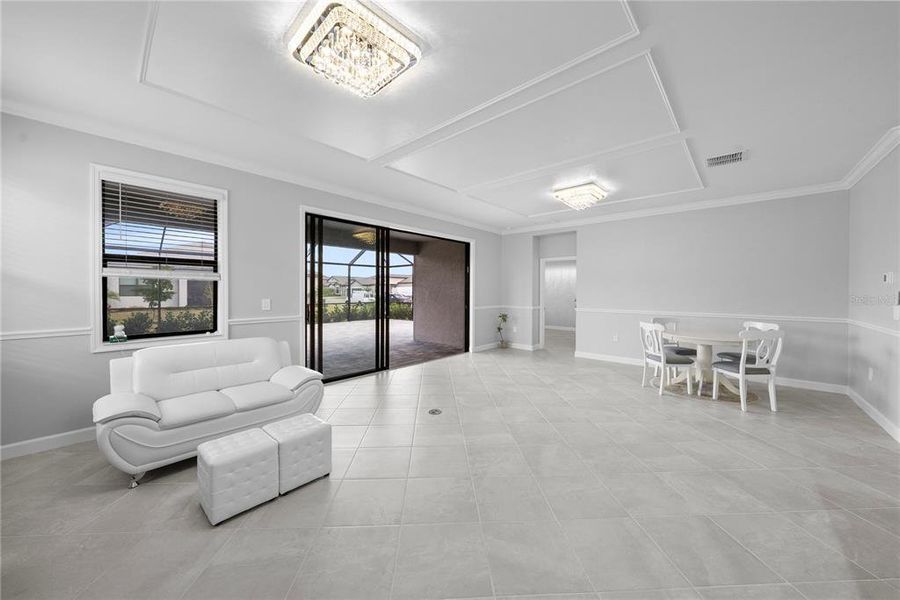 Furnished interior view inside a new home in , Bradenton (Image 16).