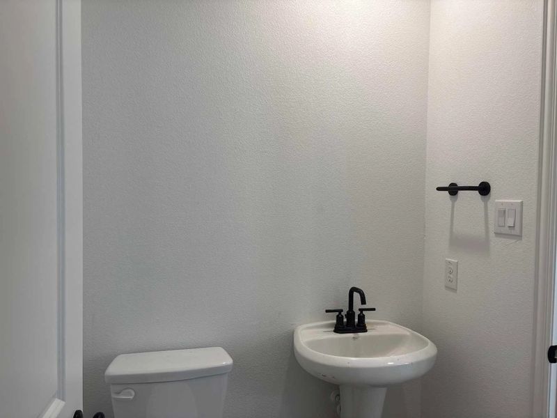 Powder Bathroom Construction Progress