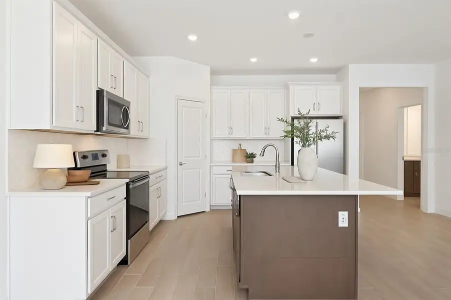 Furnished interior view inside a new home in Prairie Oaks, St. Cloud (Image 5).