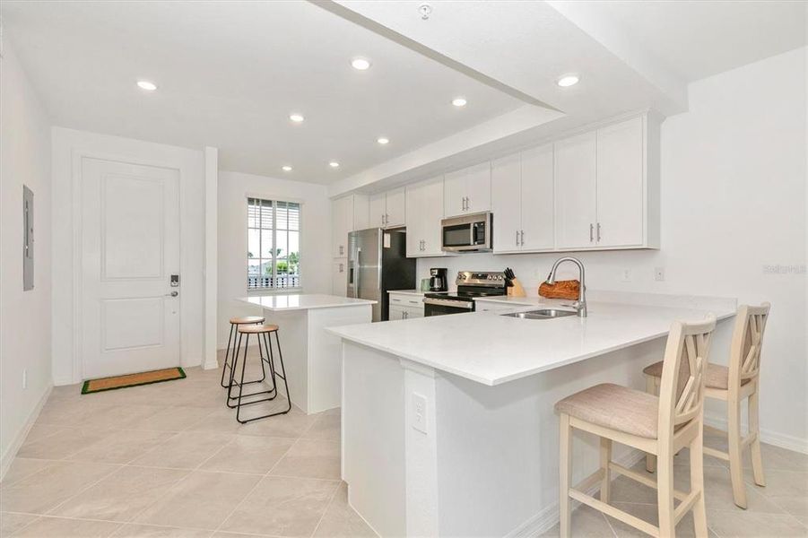 Furnished interior view inside a new home in , Venice (Image 15). Furnished interior view inside a new home in , Venice (Image 15).