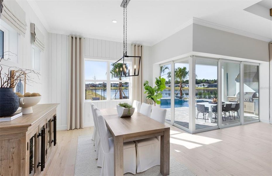 Furnished interior view inside a new home in Del Webb Minneola, Minneola (Image 7).