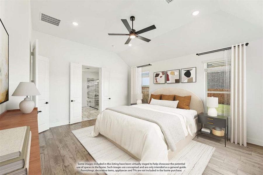 Furnished interior view inside a new home in Glenbrook, Red Oak (Image 7).