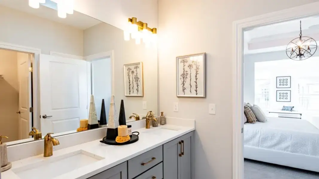 Representative furnished interior of a home built from the Palazzo by Eastman Homes in The Courtyards at Lupton Village, Fort Lupton (Image 13).
