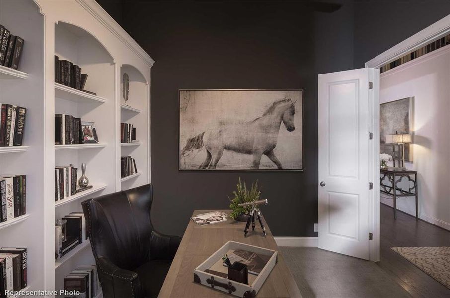 Furnished interior view inside a new home in Star Trail: 65ft. lots, Prosper (Image 15). Furnished interior view inside a new home in Star Trail: 65ft. lots, Prosper (Image 15).