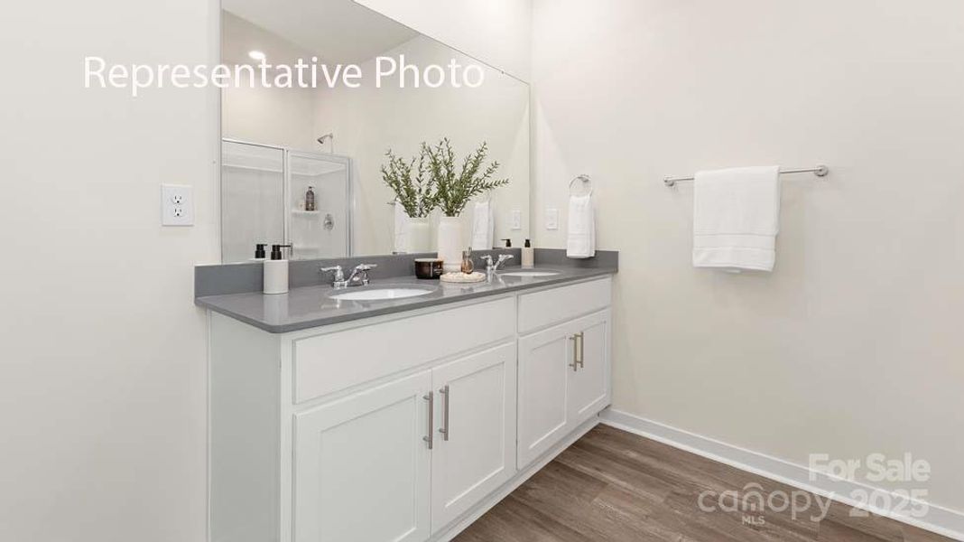 Furnished interior view inside a new home in The Hamptons at Hickory, Hickory (Image 9).