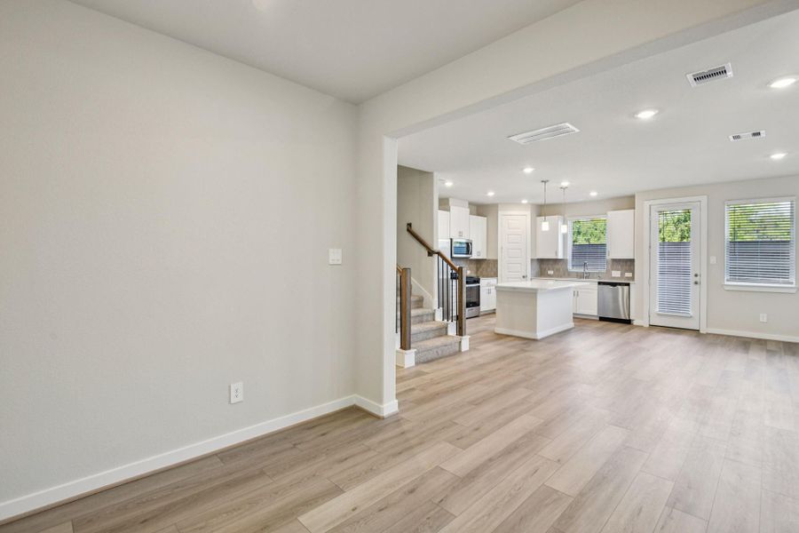 Photo is not of the actual home, but is an inspirational photo of builder’s model home and may depict options, furnishings, and/or decorator features that are not included