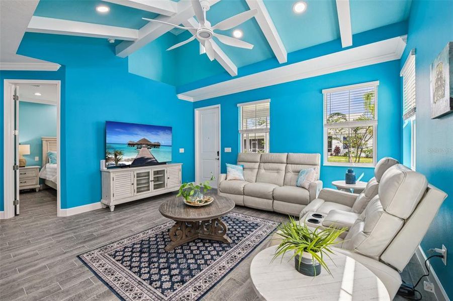 Furnished interior view inside a new home in , Daytona Beach (Image 21).