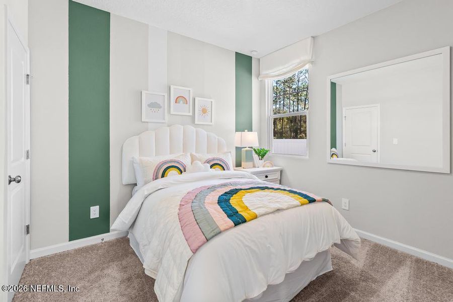 Furnished interior view inside a new home in , Jacksonville (Image 11).