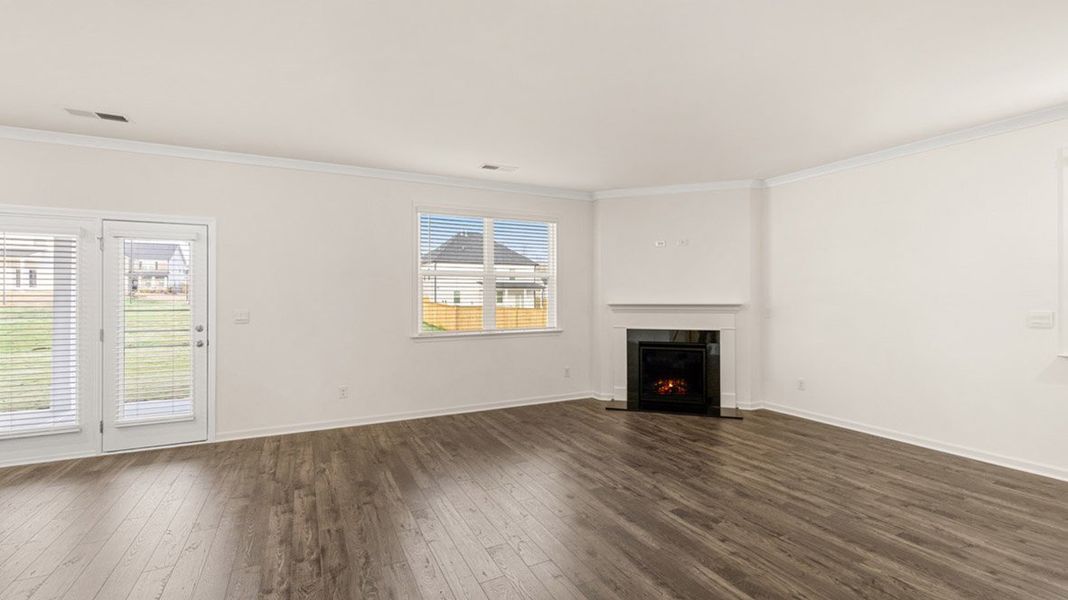 Spacious, unfurnished interior of a new home in Independence, Loganville (Image 18). Spacious, unfurnished interior of a new home in Independence, Loganville (Image 18).
