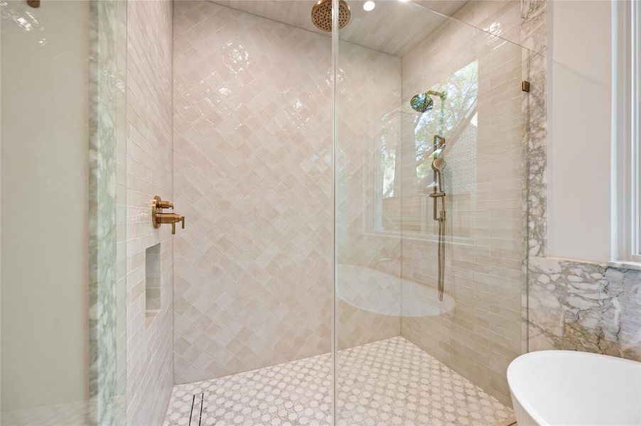 Close-up of interior finishes inside a home in , Richardson (Image 18).