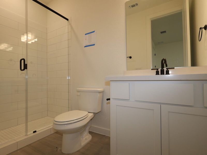 Furnished interior view inside a new home in Barksdale, Leander (Image 15). Furnished interior view inside a new home in Barksdale, Leander (Image 15).