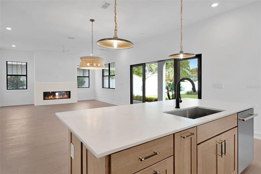 Furnished interior view inside a new home in , Tampa (Image 30).