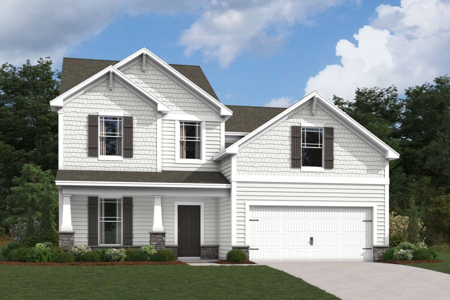 40' Smart Series Erie II Elevation C Laurelbrook