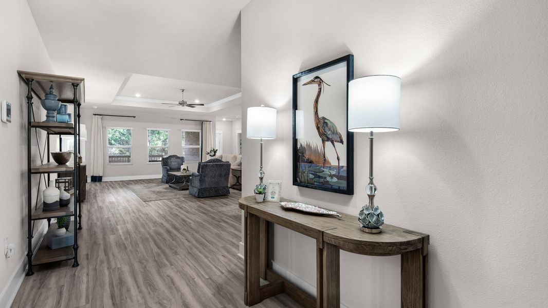 Furnished interior view inside a new home in Belhaven, Milton (Image 4).