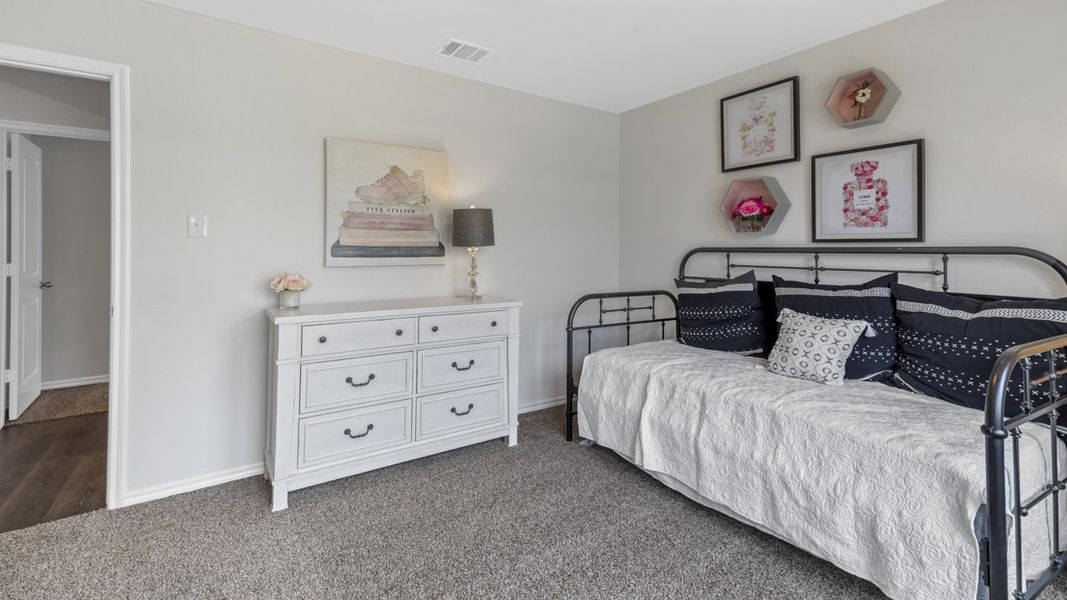 Furnished interior view inside a new home in Crane Crossing, Crandall (Image 19).
