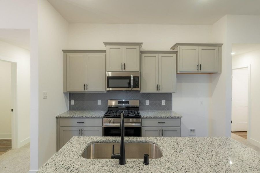 Furnished interior view inside a new home in Bayou Maison, Dickinson (Image 3).