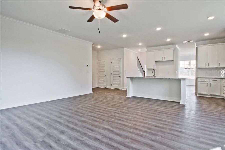 Spacious, unfurnished interior of a new home in Highland Park, Stonecrest (Image 26). Spacious, unfurnished interior of a new home in Highland Park, Stonecrest (Image 26).