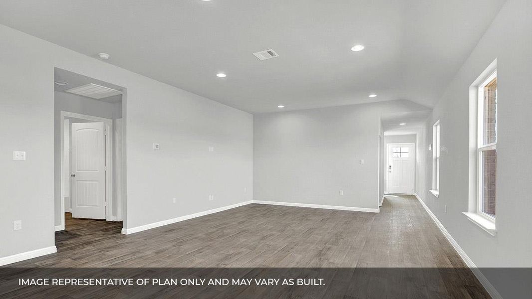 Spacious, unfurnished interior of a new home in Southgrove, Kyle (Image 12).