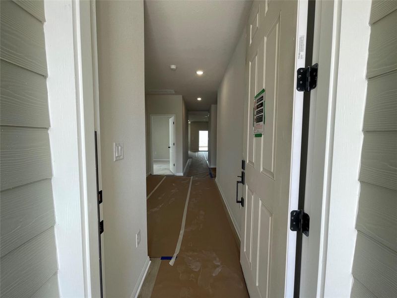 In-progress construction of a new home in Covered Bridge, Hutto, TX (Image 25). In-progress construction of a new home in Covered Bridge, Hutto, TX (Image 25).