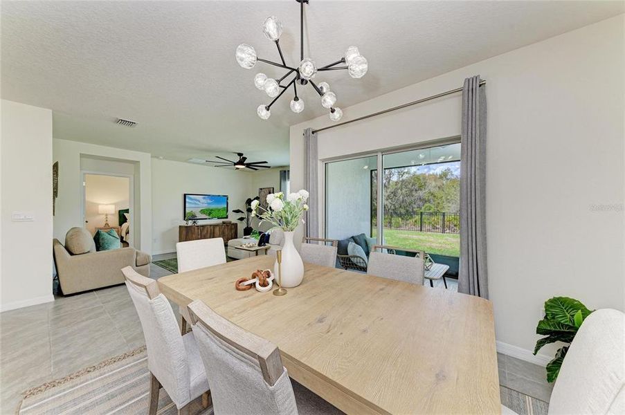 Furnished interior view inside a new home in Rye Crossing, Parrish (Image 29).