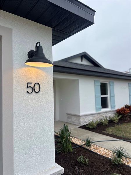 Exterior details and patio area of a home in , Palm Coast (Image 29).