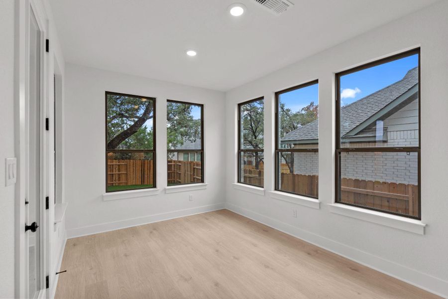 Casual Dining off of Kitchen