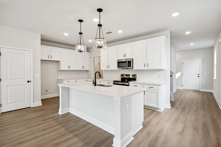 Furnished interior view inside a new home in Ascent at Arbor Ridge, La Vergne (Image 9).