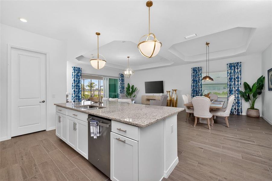 Furnished interior view inside a new home in , Punta Gorda (Image 12).