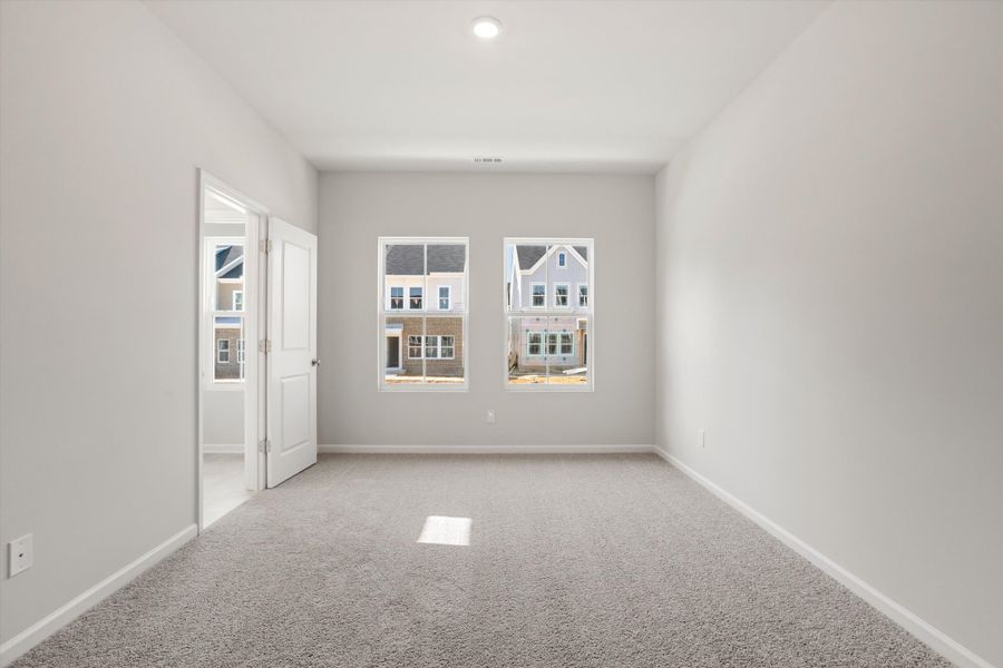 Spacious, unfurnished interior of a new home in Renaissance at White Oak, Garner (Image 18). Spacious, unfurnished interior of a new home in Renaissance at White Oak, Garner (Image 18).