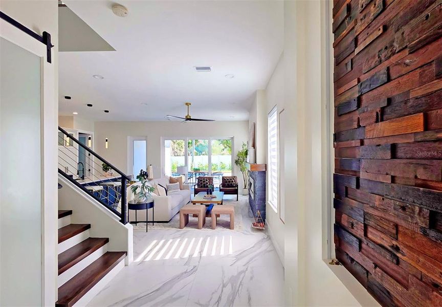 Furnished interior view inside a new home in , Sarasota (Image 49).
