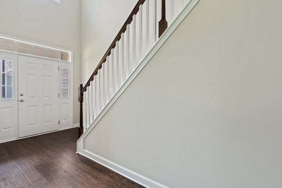 Representative unfurnished interior of a home built from the Brunswick by Caviness & Cates Communities in Maggie Way, Wendell (Image 155). Representative unfurnished interior of a home built from the Brunswick by Caviness & Cates Communities in Maggie Way, Wendell (Image 155).