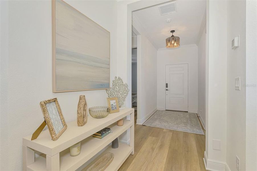 Furnished interior view inside a new home in , Sarasota (Image 28).