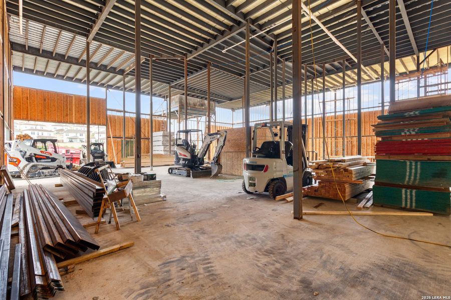 In-progress construction of a new home in , San Antonio, TX (Image 22).