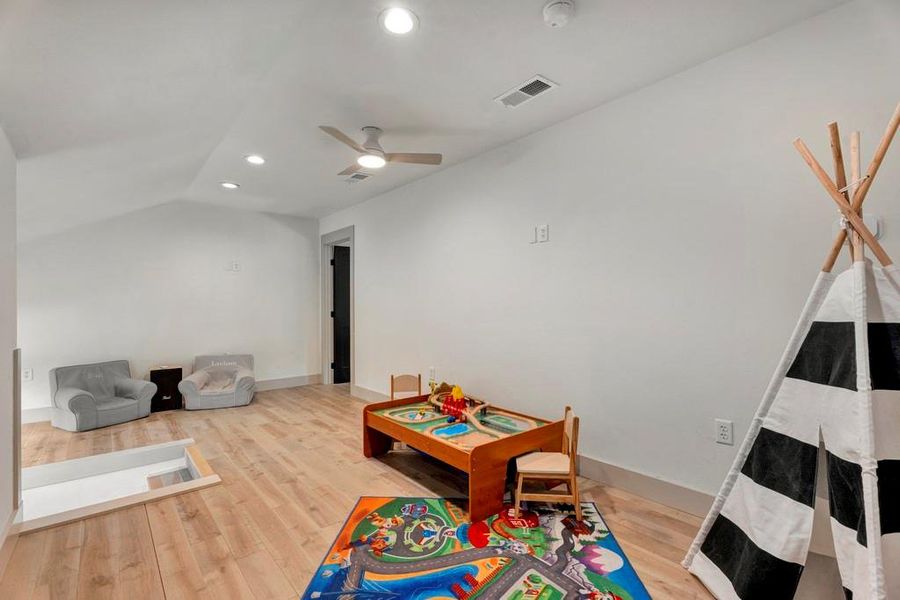 Upstairs