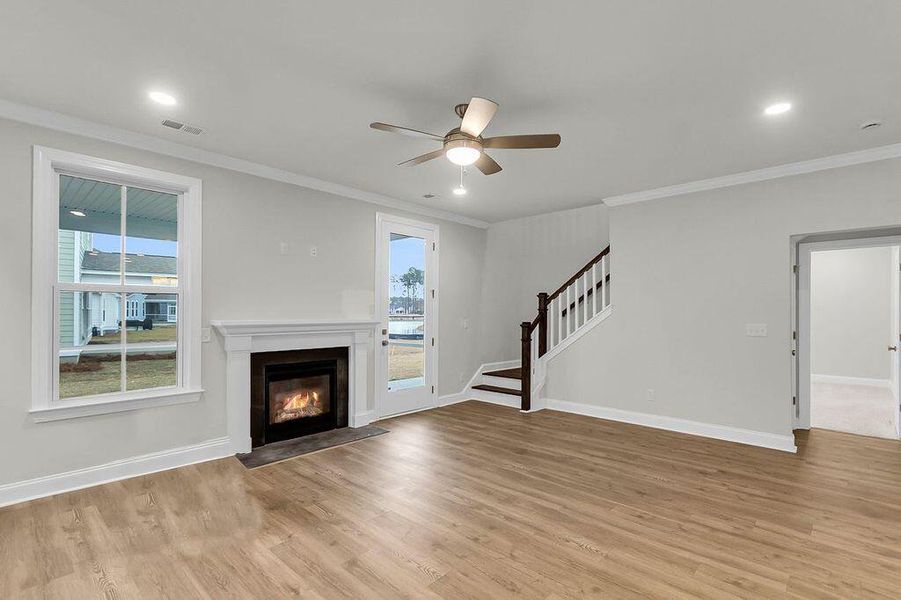Spacious, unfurnished interior of a new home in Kings River Preserve, Hollywood (Image 18). Spacious, unfurnished interior of a new home in Kings River Preserve, Hollywood (Image 18).