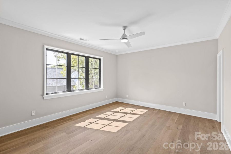 Spacious, unfurnished interior of a new home in Stratford Chase, Charlotte (Image 46). Spacious, unfurnished interior of a new home in Stratford Chase, Charlotte (Image 46).