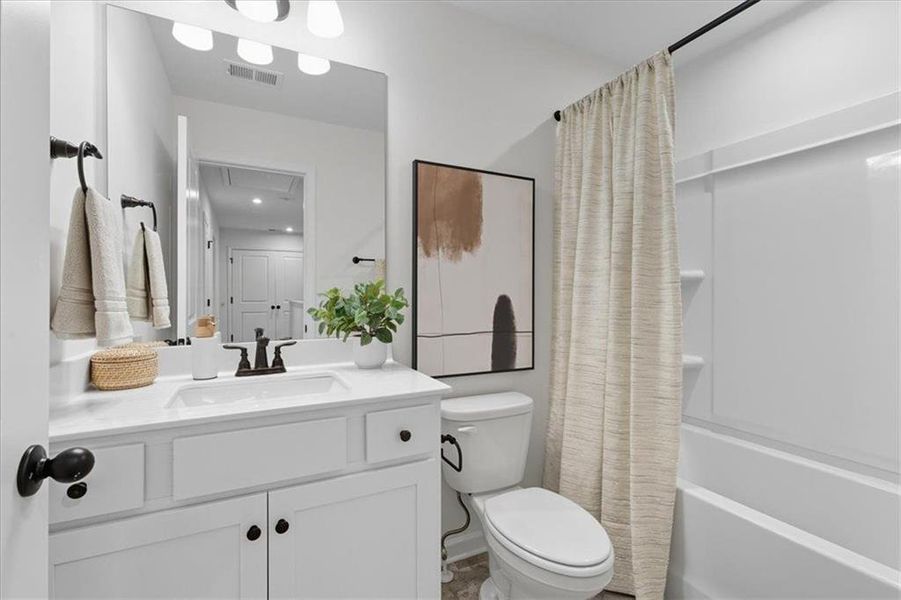 Furnished interior view inside a new home in Park Center Pointe, Austell (Image 33).