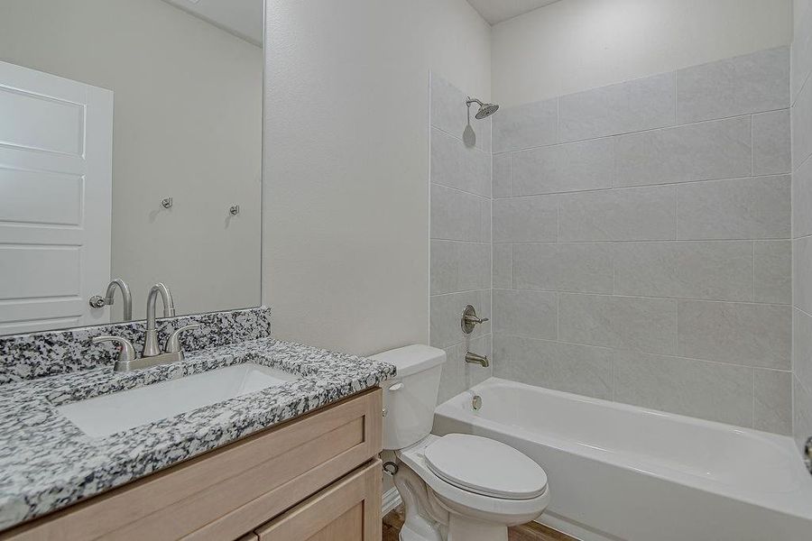 Furnished interior view inside a new home in , Fort Worth (Image 12).