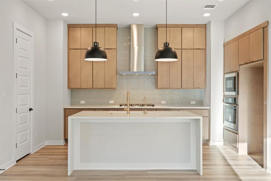 Furnished interior view inside a new home in Lariat, Liberty Hill (Image 7).