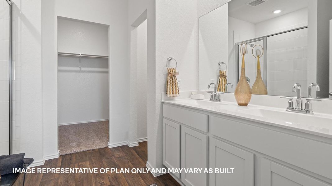 Furnished interior view inside a new home in Palomino, Manor (Image 29).