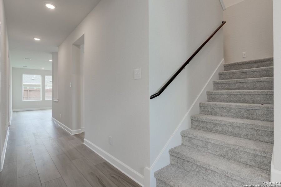 Spacious, unfurnished interior of a new home in Megan's Landing 50's, Castroville (Image 34). Spacious, unfurnished interior of a new home in Megan's Landing 50's, Castroville (Image 34).