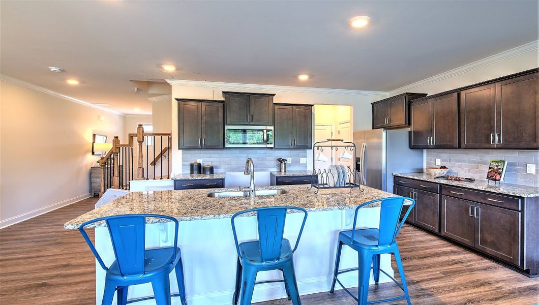 Representative furnished interior of a home built from the Lansing by D.R. Horton in The Townes at Stonecrest, Hendersonville (Image 8). Representative furnished interior of a home built from the Lansing by D.R. Horton in The Townes at Stonecrest, Hendersonville (Image 8).