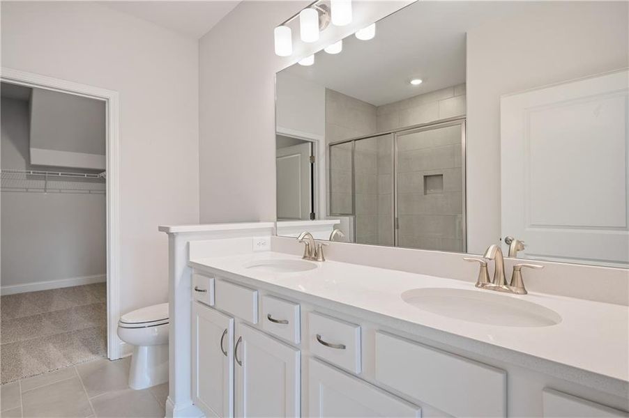 Furnished interior view inside a new home in Harmony Walk, Cartersville (Image 25).