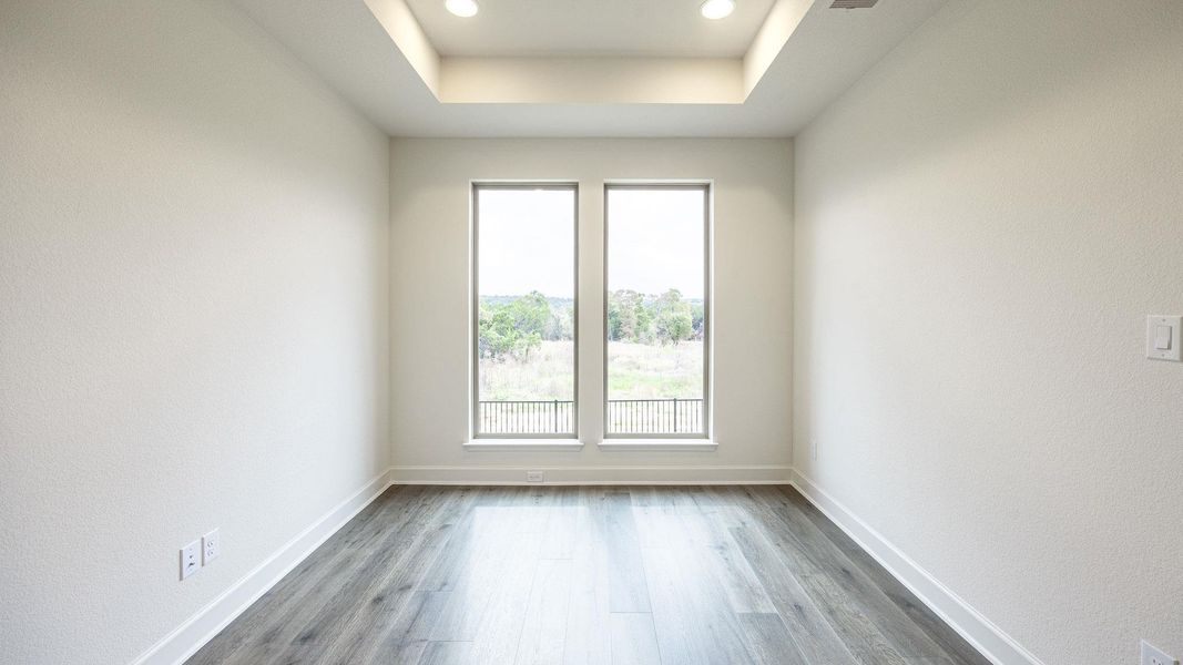 Spacious, unfurnished interior of a new home in Wolf Ranch 56', Georgetown (Image 12).