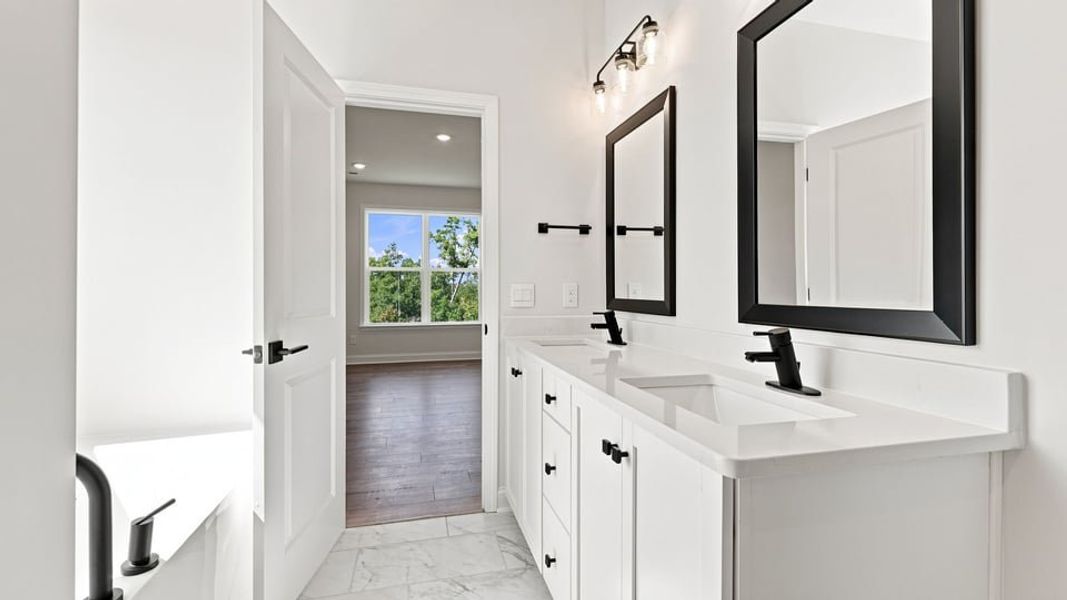 Furnished interior view inside a new home in Shadowood, Seneca (Image 11).