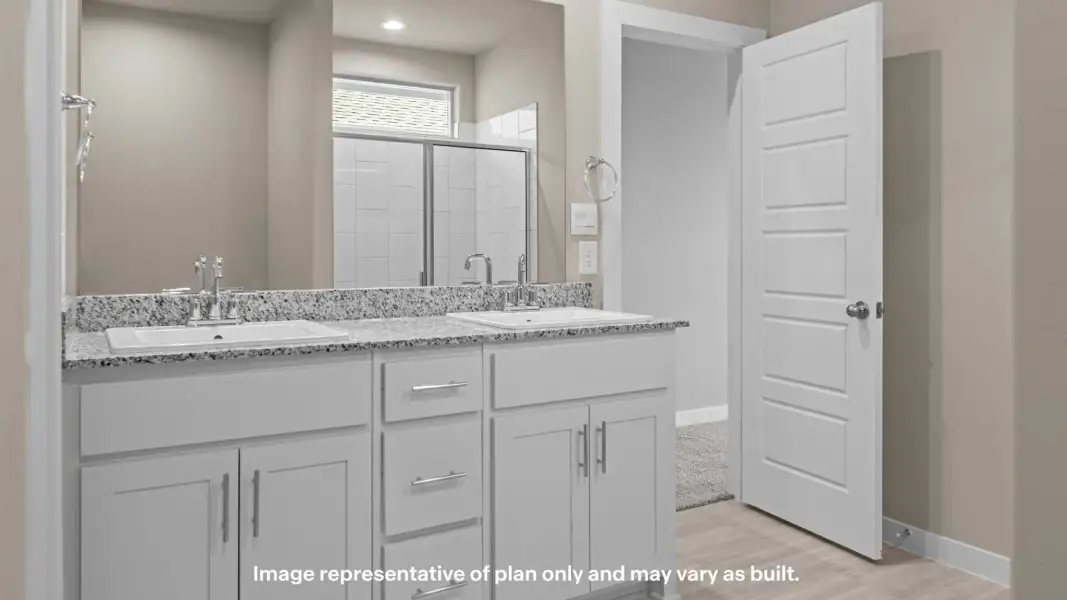Furnished interior view inside a new home in Yukon Ridge, Odessa (Image 7).